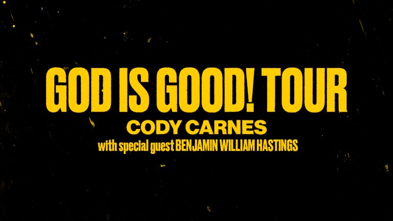 PREMIER PRODUCTIONS AND CODY CARNES ANNOUCE THE GOD IS GOOD! TOUR ...